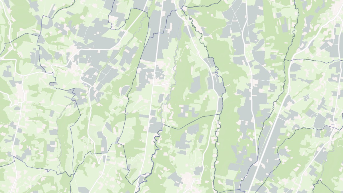 Aperçu cartographique de Galez, centré sur la commune