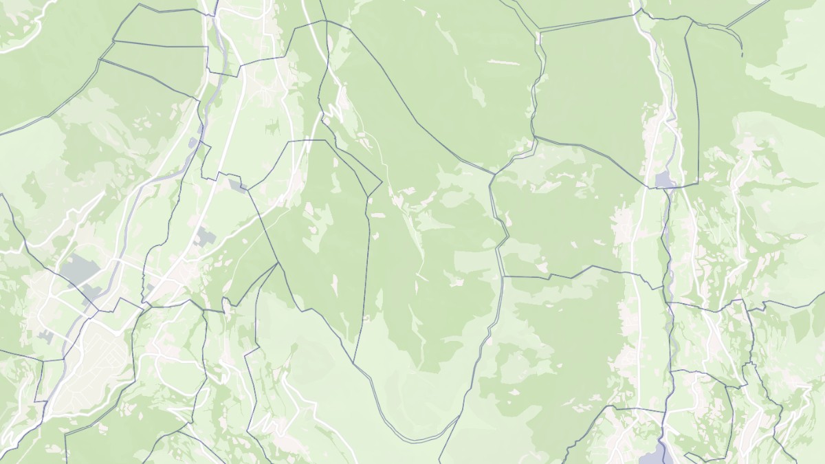 Aperçu cartographique de Grailhen, centré sur la commune