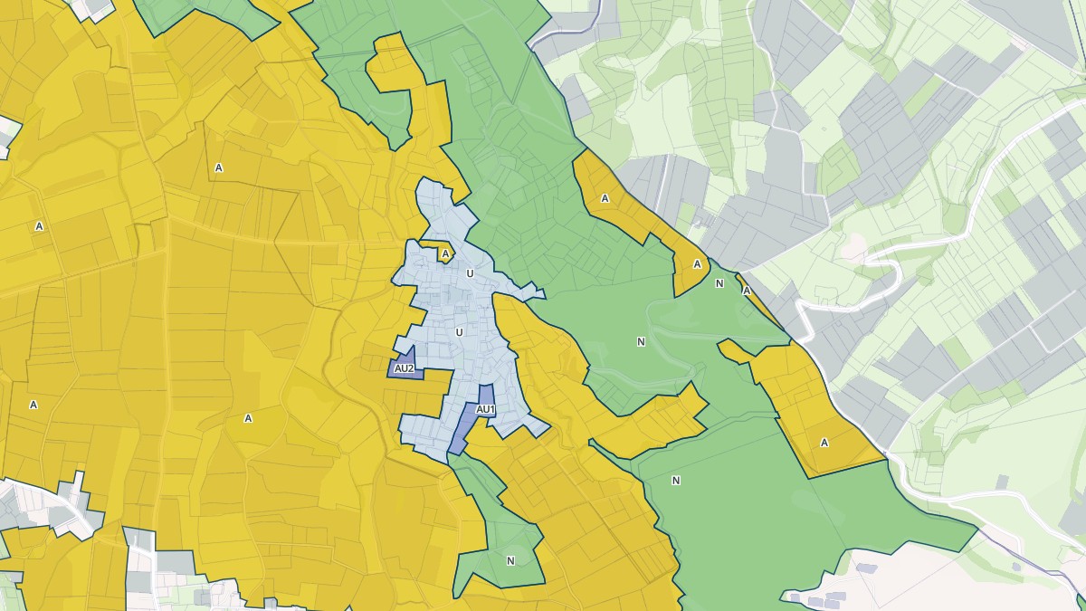 Aperçu cartographique de Hibarette, centré sur la commune