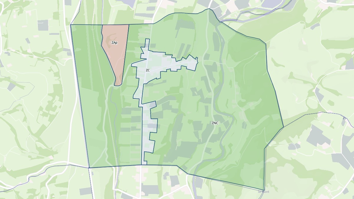 Aperçu cartographique de Izaux, centré sur la commune