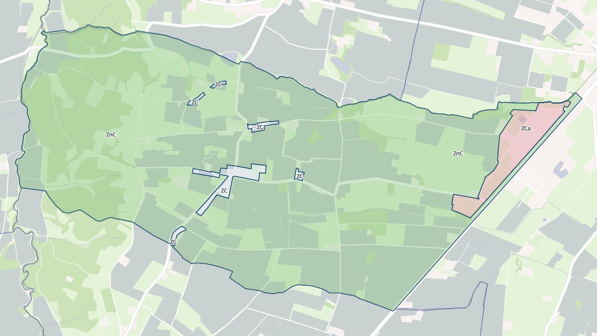 Aperçu cartographique de Lalanne-Trie, centré sur la commune