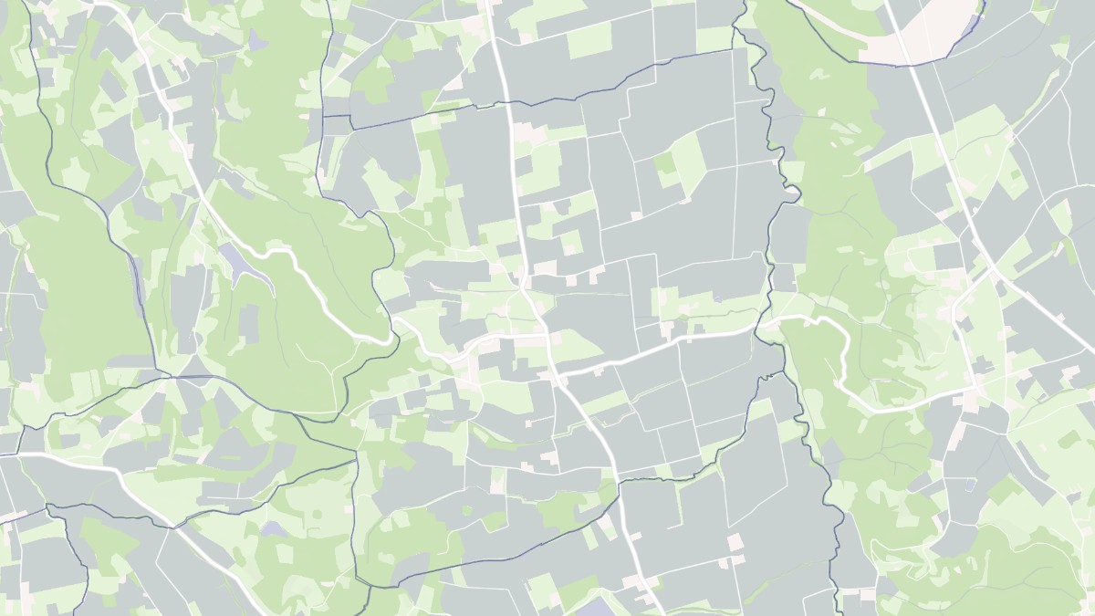 Aperçu cartographique de Mazerolles, centré sur la commune