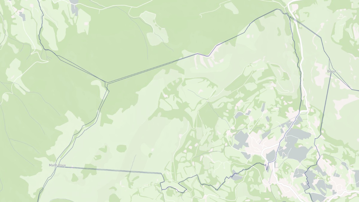 Aperçu cartographique de Omex, centré sur la commune