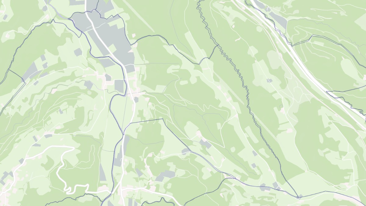 Aperçu cartographique de Ricaud, centré sur la commune