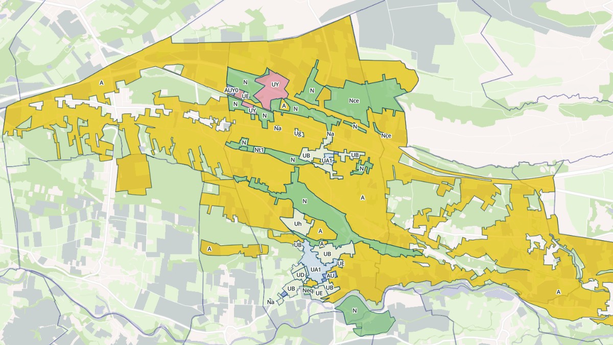 Aperçu cartographique de Saint-Laurent-de-Neste, centré sur la commune