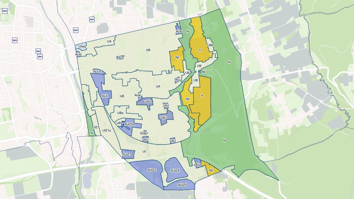 Aperçu cartographique de Séméac, centré sur la commune