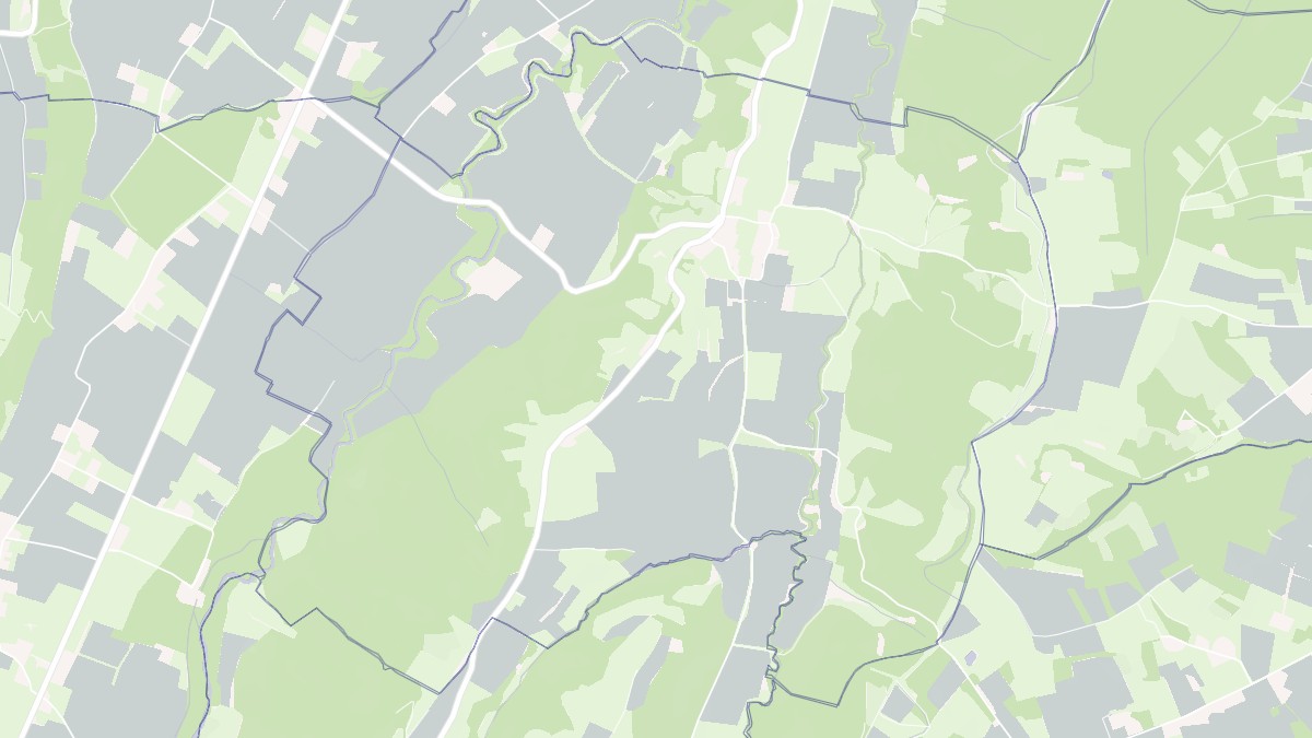 Aperçu cartographique de Vieuzos, centré sur la commune