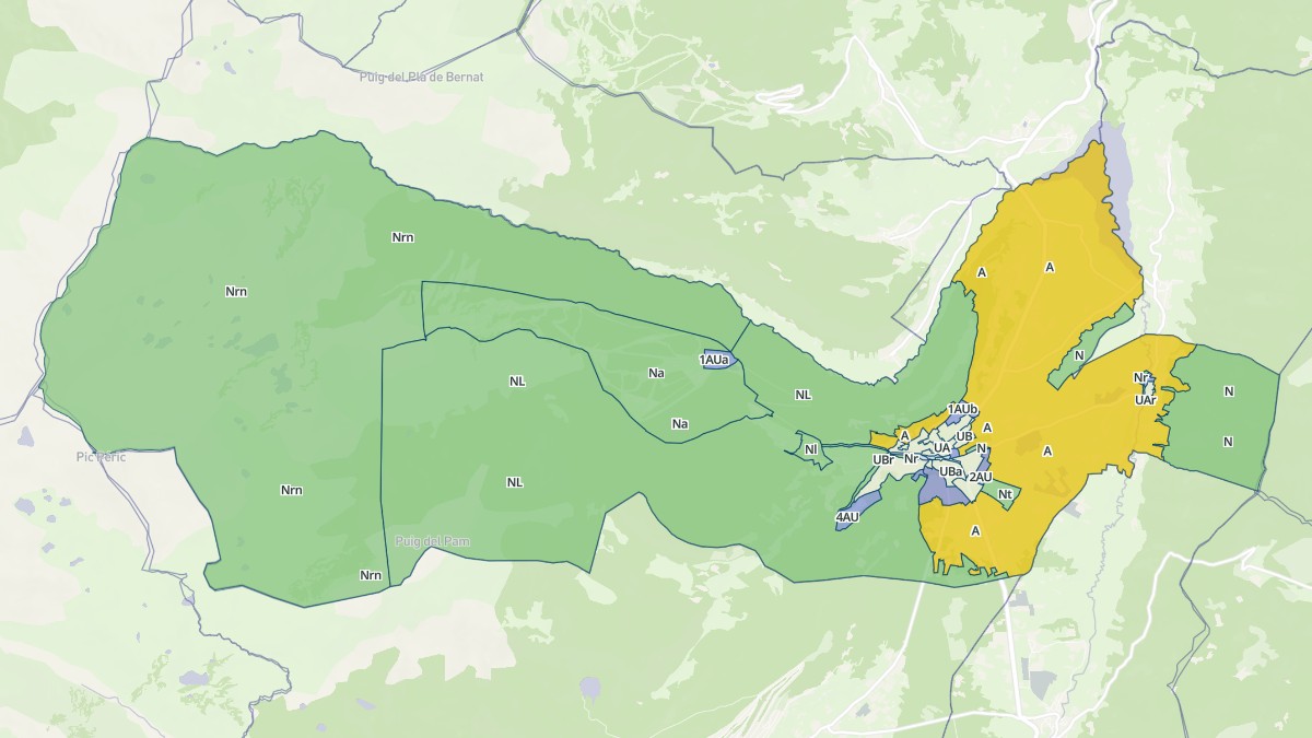 Aperçu cartographique de Formiguères, centré sur la commune