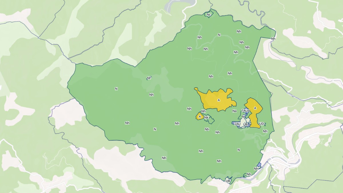 Aperçu cartographique de Montbolo, centré sur la commune