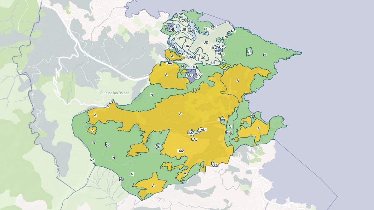 Aperçu cartographique de Port-Vendres, centré sur la commune