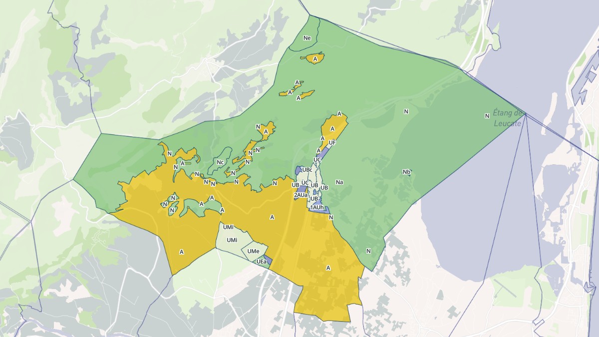 Aperçu cartographique de Salses-le-Château, centré sur la commune