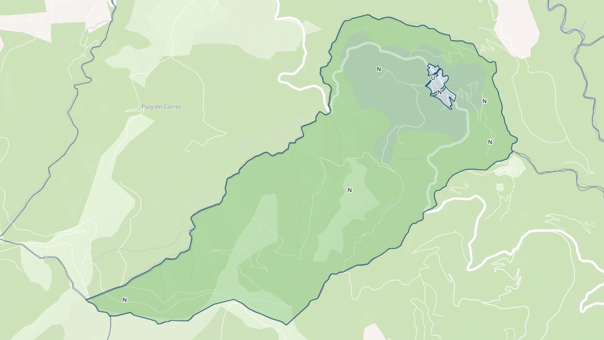 Aperçu cartographique de Taulis, centré sur la commune