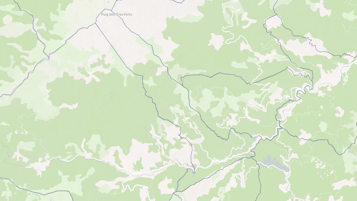 Aperçu cartographique de Le Tech, centré sur la commune