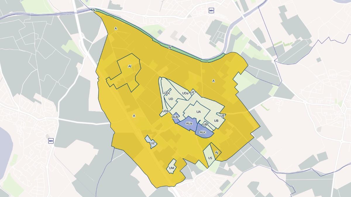 Aperçu cartographique de Théza, centré sur la commune