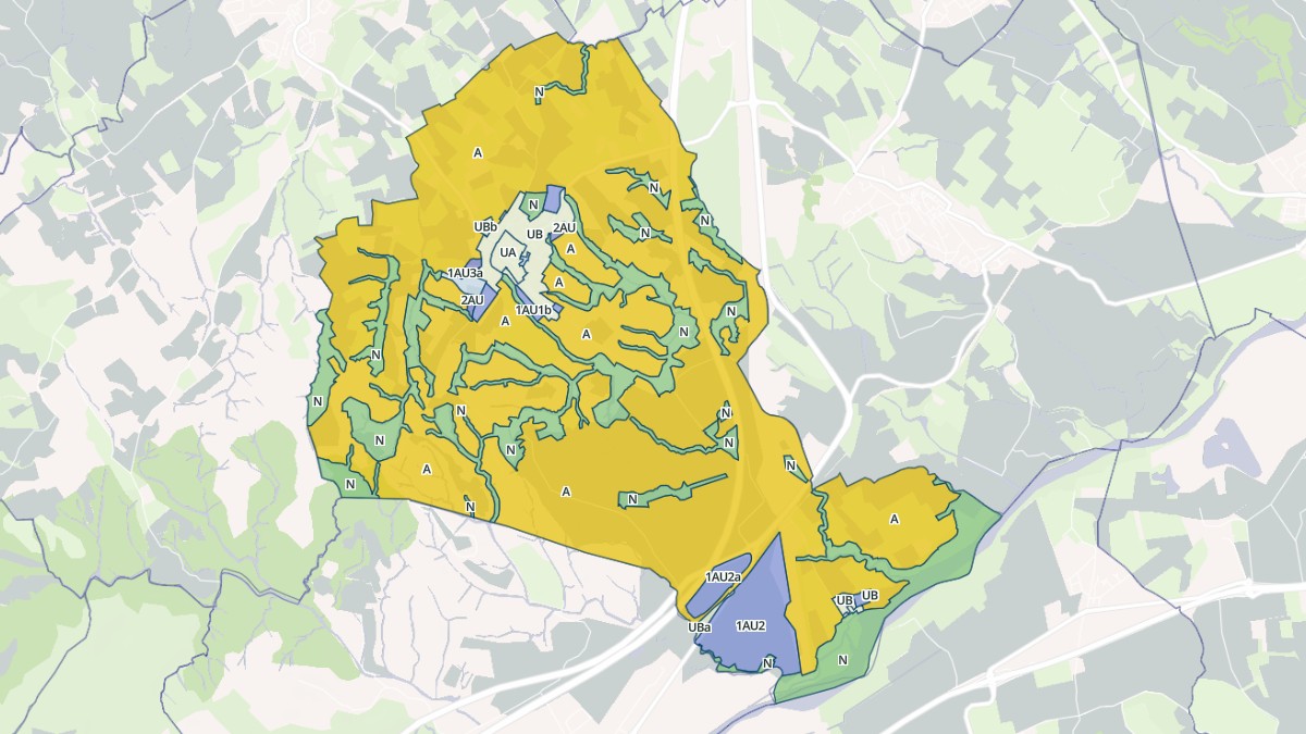 Aperçu cartographique de Tresserre, centré sur la commune