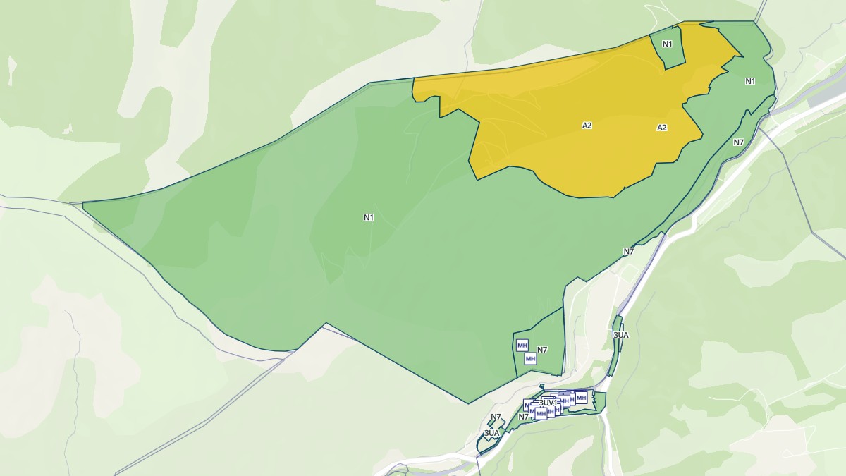 Aperçu cartographique de Villefranche-de-Conflent, centré sur la commune