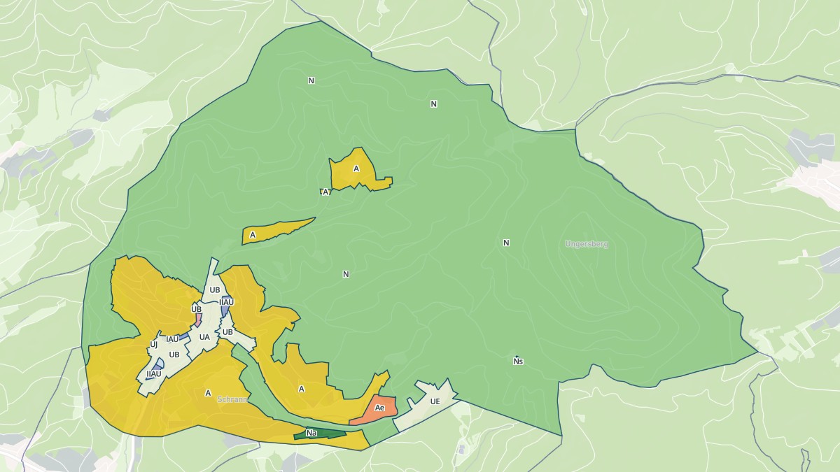 Aperçu cartographique de Albé, centré sur la commune