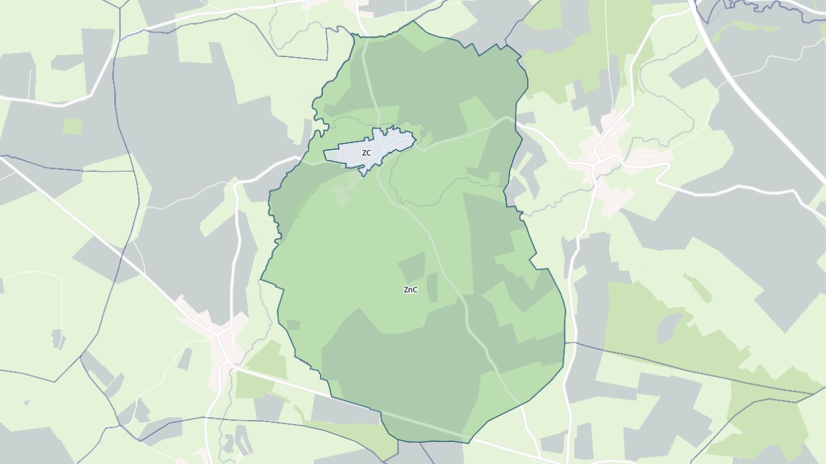 Aperçu cartographique de Baerendorf, centré sur la commune