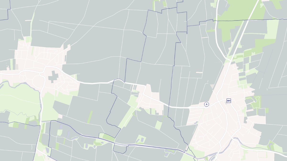 Aperçu cartographique de Bietlenheim, centré sur la commune