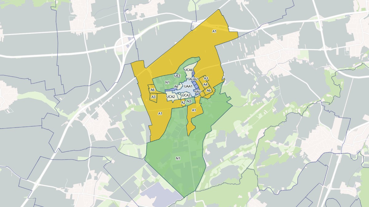 Aperçu cartographique de Blaesheim, centré sur la commune