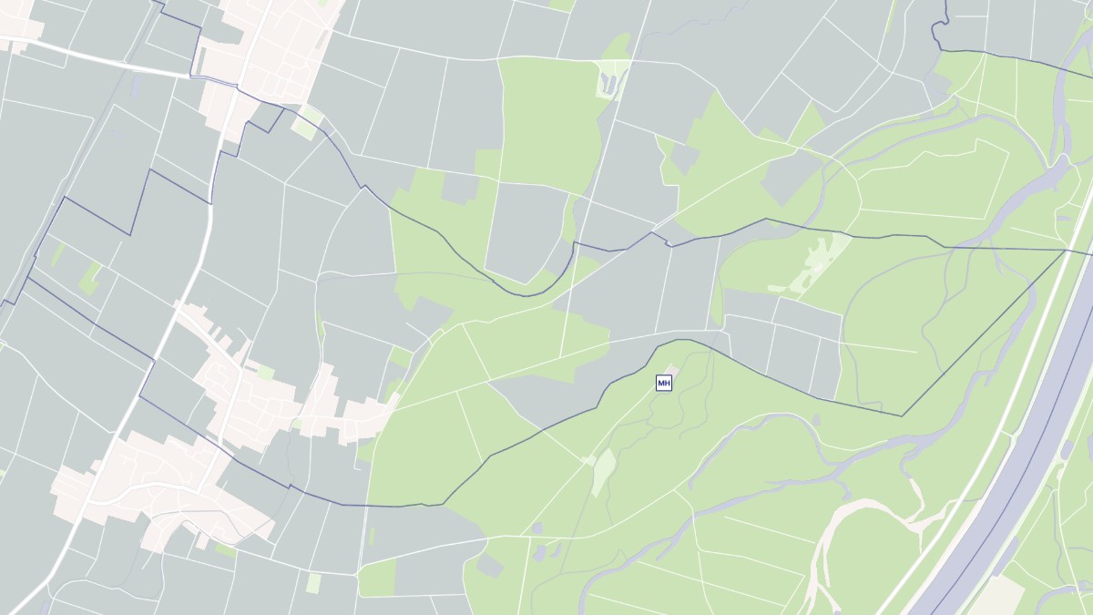 Aperçu cartographique de Bootzheim, centré sur la commune