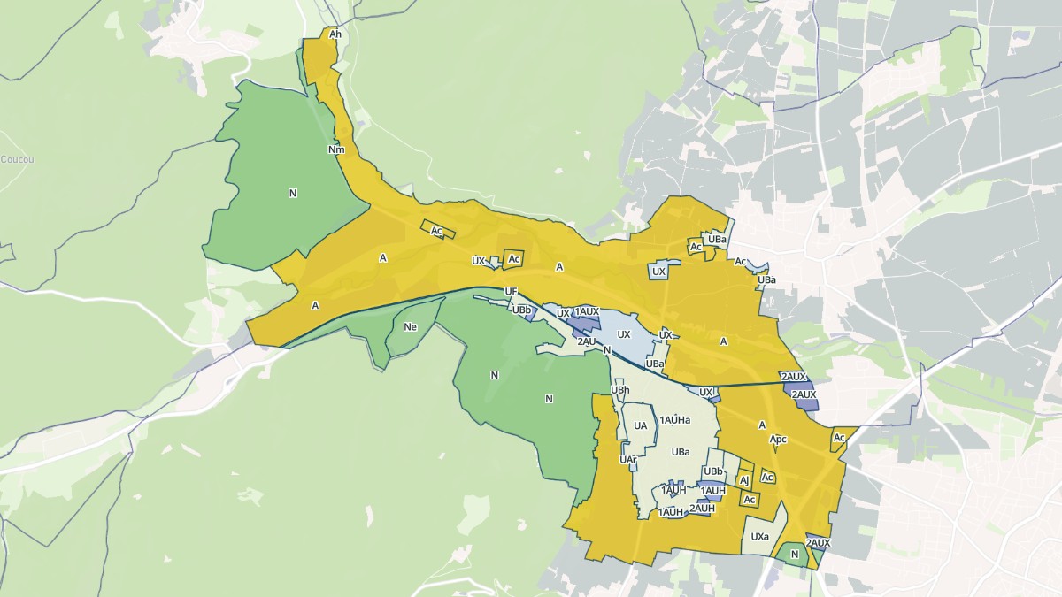 Aperçu cartographique de Châtenois, centré sur la commune