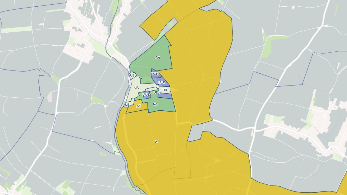 Aperçu cartographique de Crœttwiller, centré sur la commune