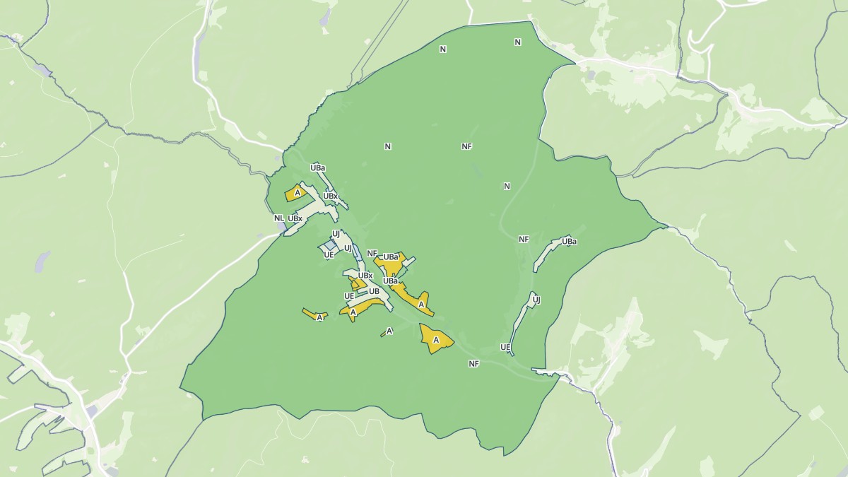 Aperçu cartographique de Dambach, centré sur la commune