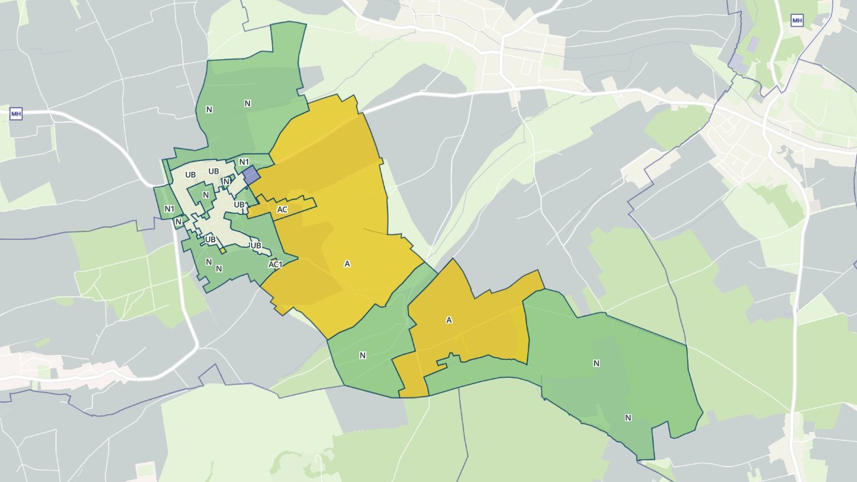 Aperçu cartographique de Dieffenbach-lès-Wœrth, centré sur la commune
