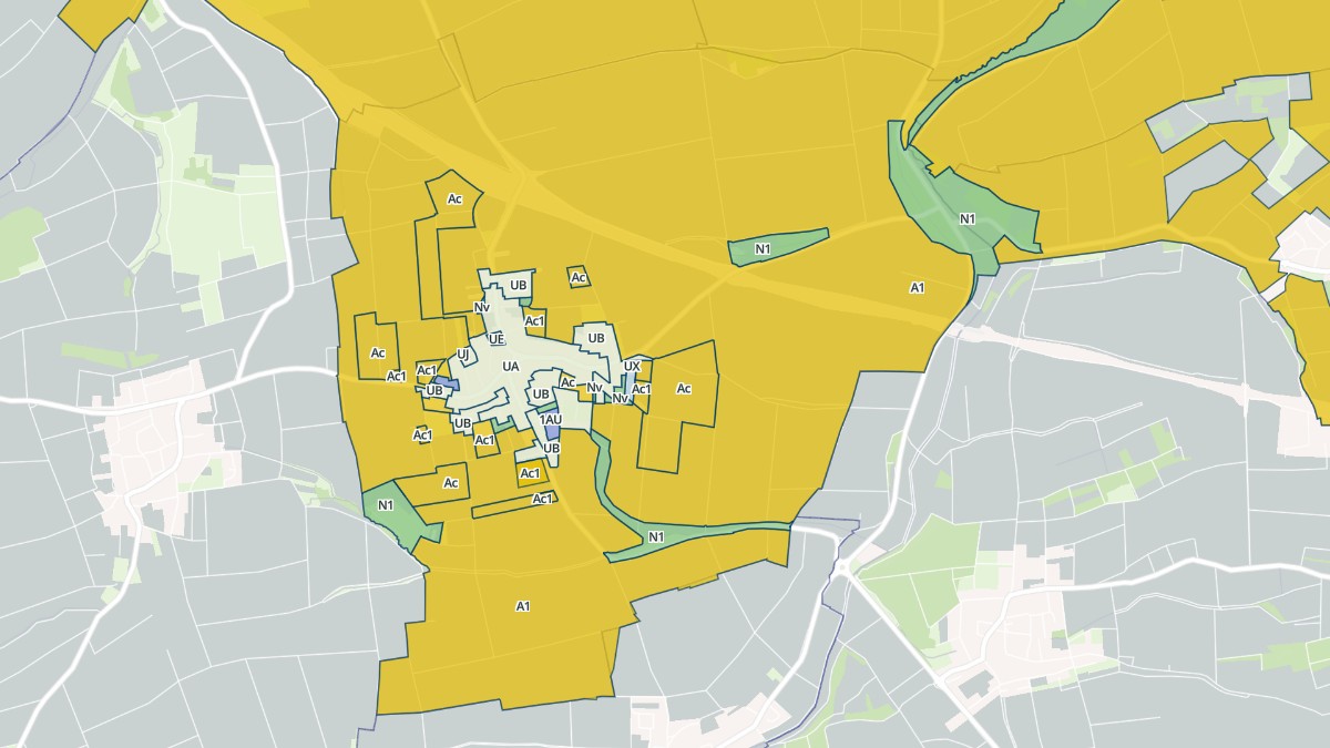 Aperçu cartographique de Duntzenheim, centré sur la commune