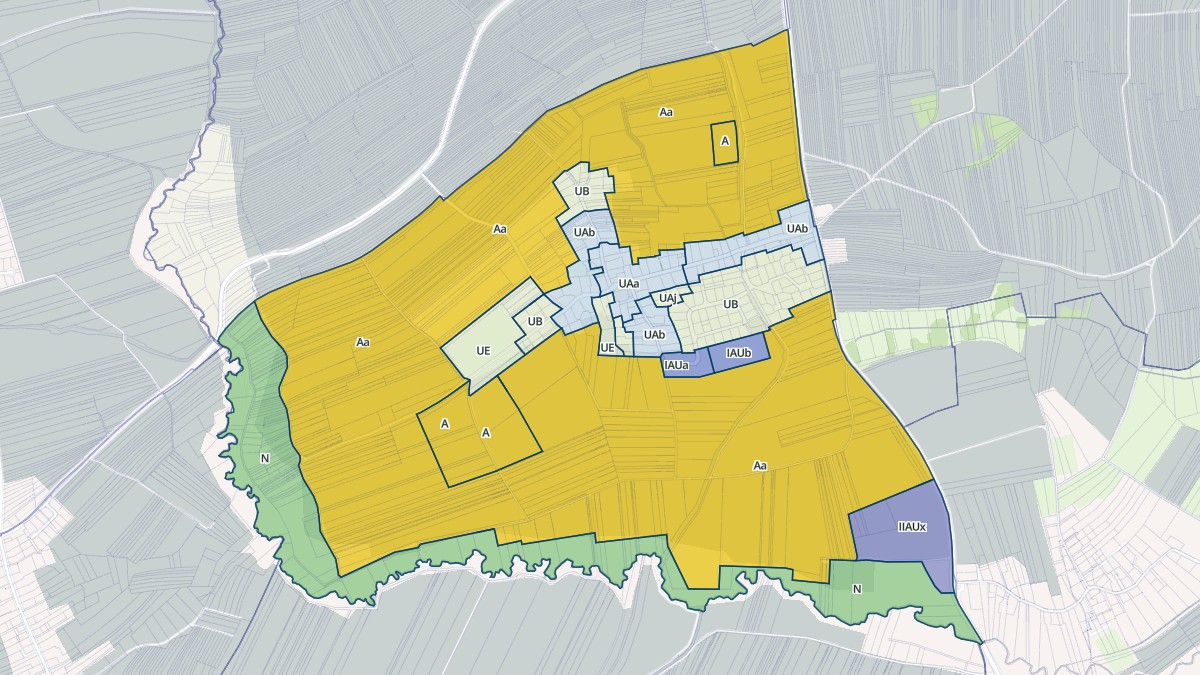 Aperçu cartographique de Hegeney, centré sur la commune