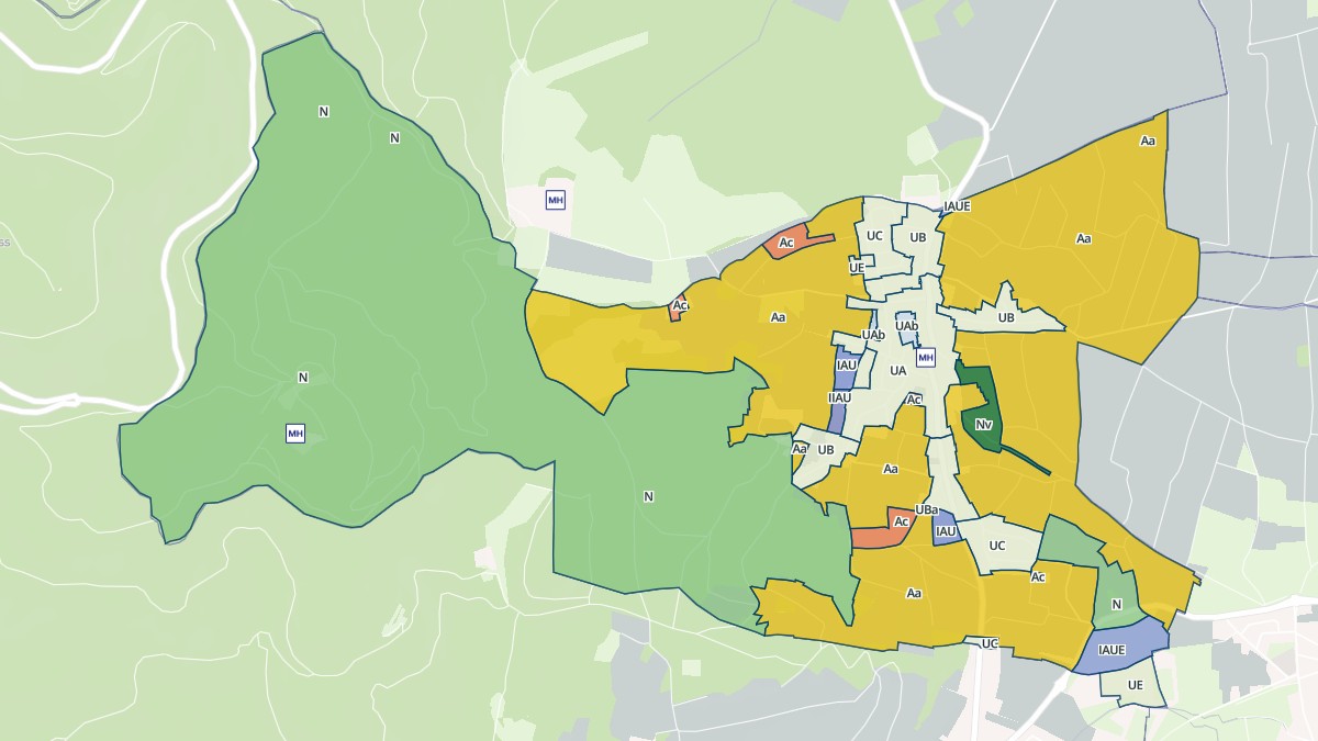 Aperçu cartographique de Heiligenstein, centré sur la commune