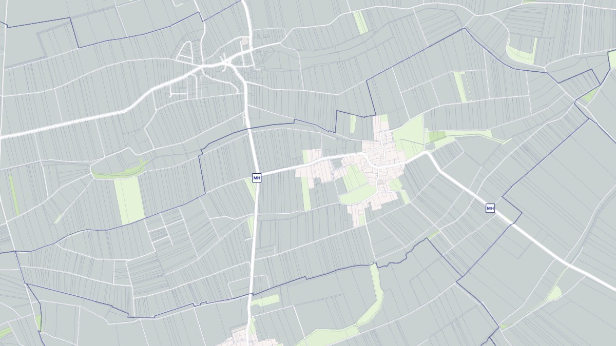 Aperçu cartographique de Knœrsheim, centré sur la commune