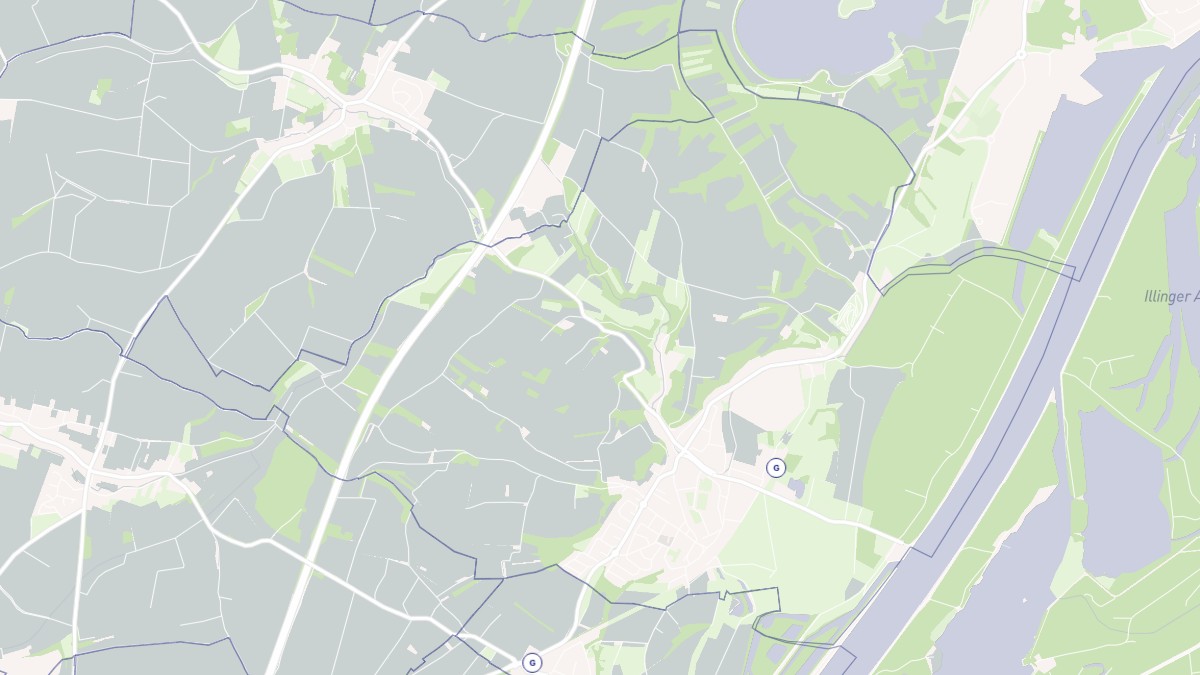 Aperçu cartographique de Mothern, centré sur la commune
