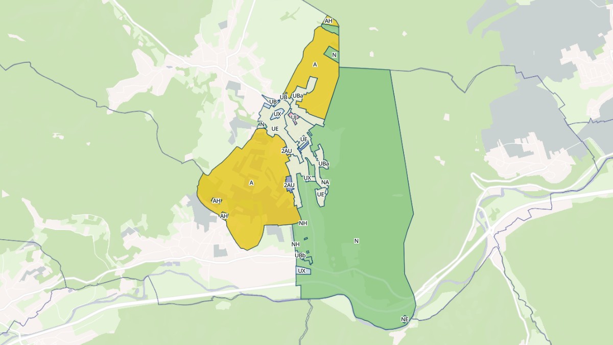 Aperçu cartographique de Niederhaslach, centré sur la commune