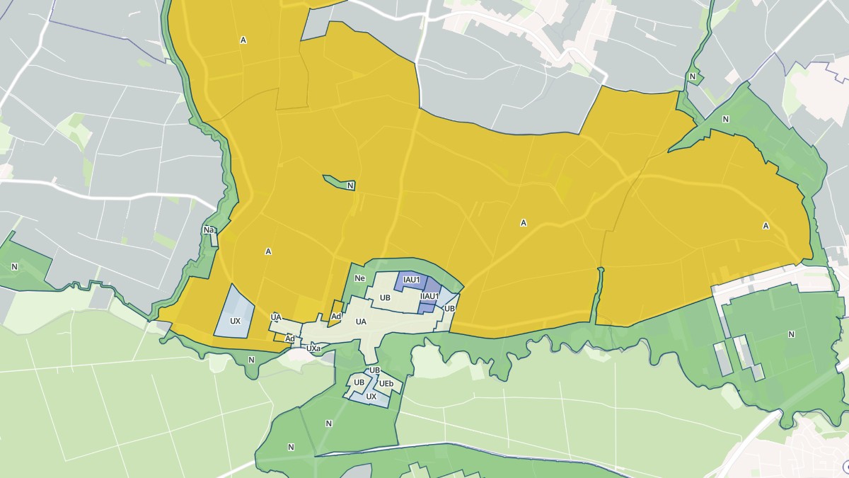 Aperçu cartographique de Niederrœdern, centré sur la commune