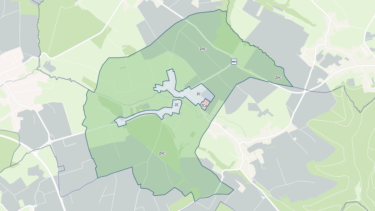 Aperçu cartographique de Ottwiller, centré sur la commune