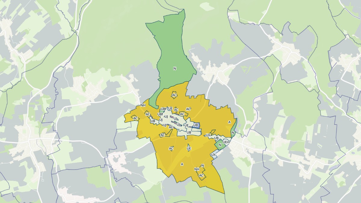 Aperçu cartographique de Preuschdorf, centré sur la commune