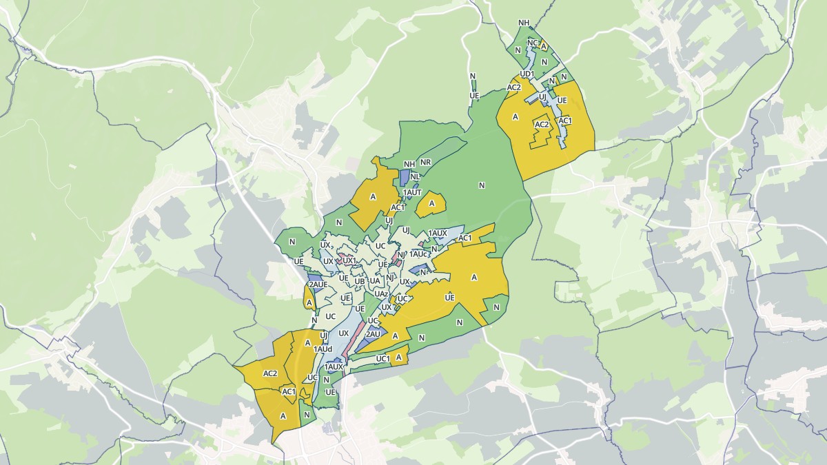 Aperçu cartographique de Reichshoffen, centré sur la commune