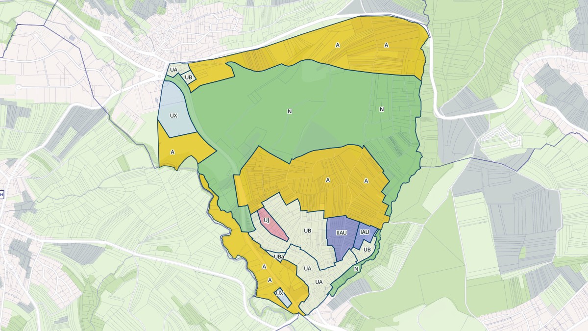 Aperçu cartographique de Saint-Maurice, centré sur la commune