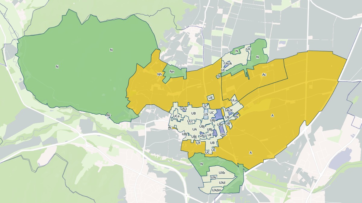 Aperçu cartographique de Scherwiller, centré sur la commune