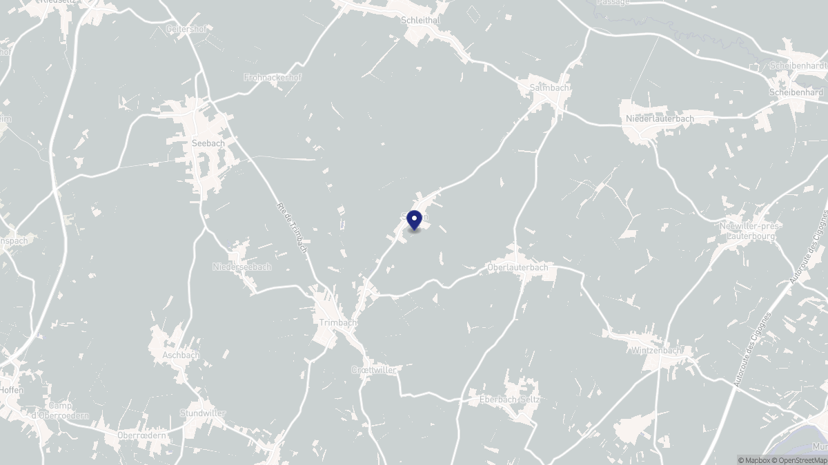 Aperçu cartographique de Siegen, centré sur la commune