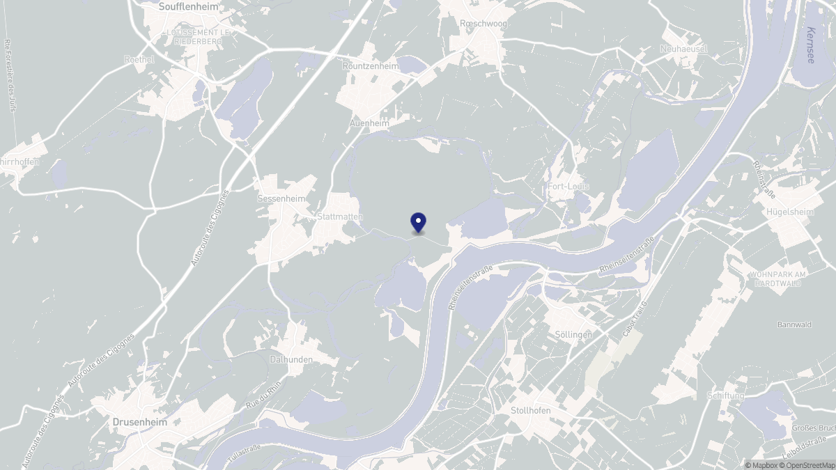 Aperçu cartographique de Stattmatten, centré sur la commune