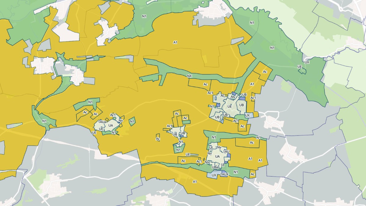Aperçu cartographique de Wingersheim les Quatre Bans, centré sur la commune