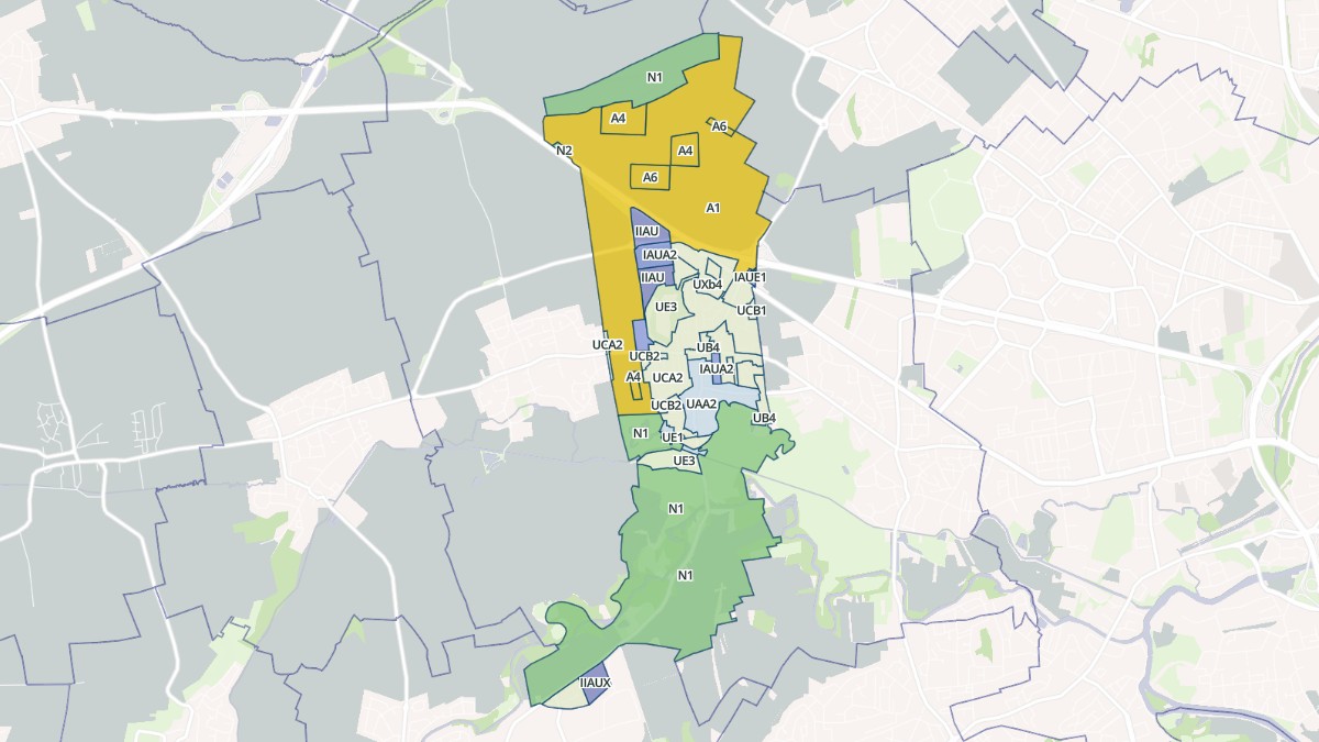Aperçu cartographique de Wolfisheim, centré sur la commune
