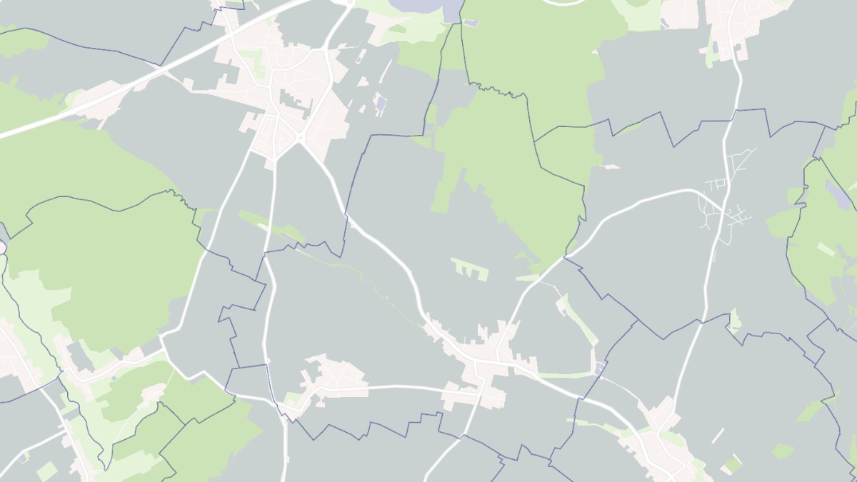 Aperçu cartographique de Bernwiller, centré sur la commune