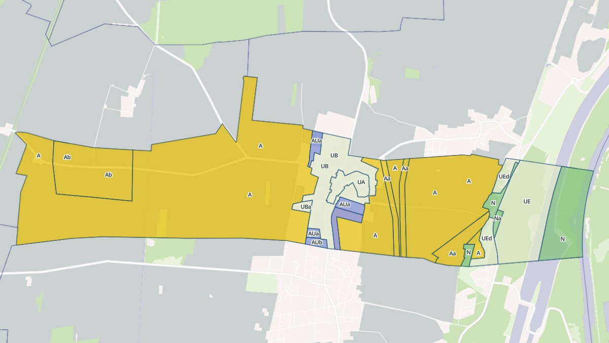 Aperçu cartographique de Balgau, centré sur la commune