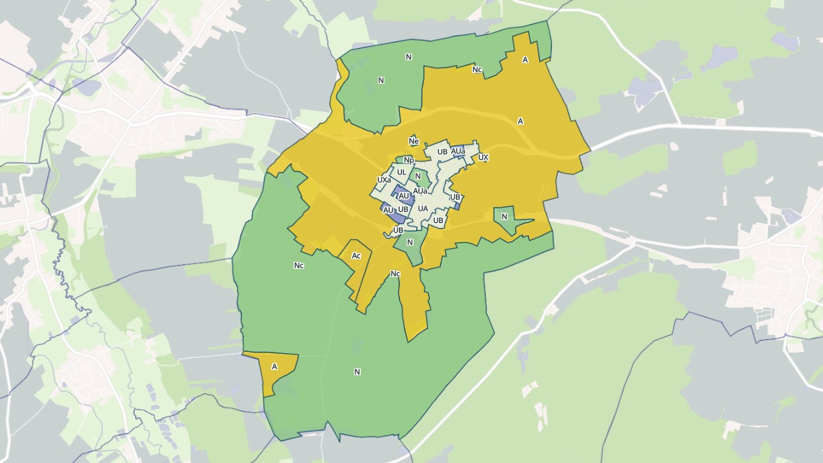 Aperçu cartographique de Ballersdorf, centré sur la commune