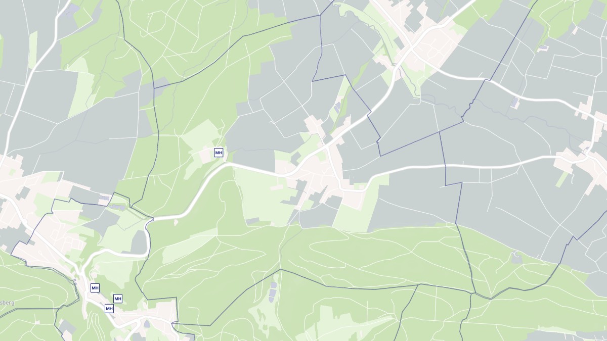 Aperçu cartographique de Bouxwiller, centré sur la commune