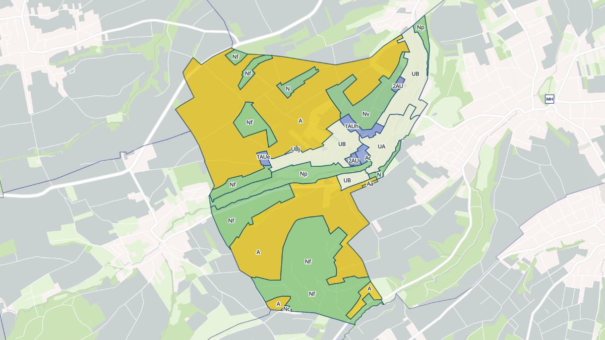 Aperçu cartographique de Buschwiller, centré sur la commune